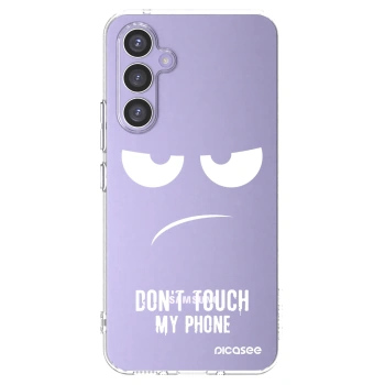 Picasee silikonska prozirna maskica za Samsung Galaxy A54 5G A546B - Don't Touch My Phone