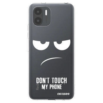 Picasee silikonska prozirna maskica za Xiaomi Redmi A2 - Don't Touch My Phone