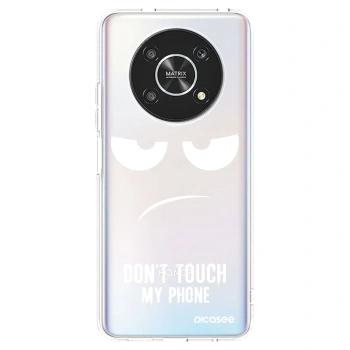 Picasee silikonska prozirna maskica za Honor Magic4 Lite 5G - Don't Touch My Phone