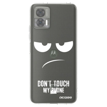 Picasee silikonska prozirna maskica za Motorola Edge 30 Neo - Don't Touch My Phone