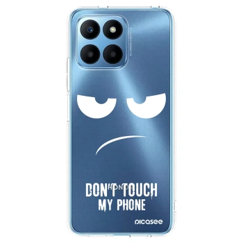 Picasee silikonska prozirna maskica za Honor 70 Lite - Don't Touch My Phone