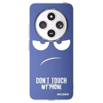 Picasee silikonska prozirna maskica za Xiaomi Redmi 14C - Don't Touch My Phone