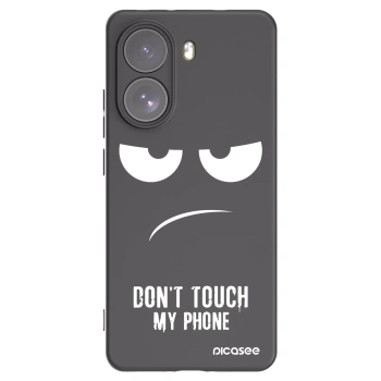 Picasee crna silikonska maskica za Xiaomi Poco X7 - Don't Touch My Phone