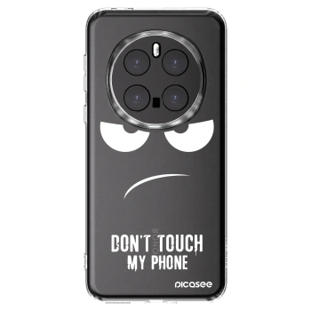 Picasee silikonska prozirna maskica za Honor Magic7 Pro 5G - Don't Touch My Phone