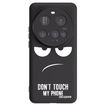 Picasee crna silikonska maskica za Xiaomi 15 Ultra - Don't Touch My Phone