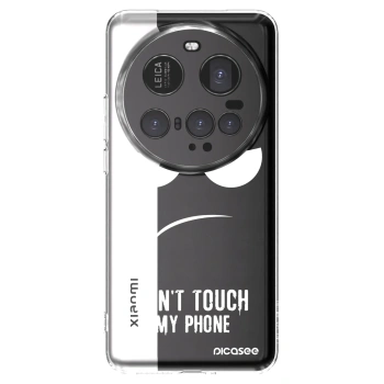 Picasee silikonska prozirna maskica za Xiaomi 15 Ultra - Don't Touch My Phone