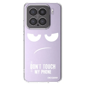 Picasee silikonska prozirna maskica za Xiaomi 15 - Don't Touch My Phone