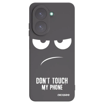 Picasee crna silikonska maskica za Xiaomi Redmi A5 - Don't Touch My Phone