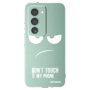 Picasee silikonska prozirna maskica za Xiaomi Redmi 15 5G - Don't Touch My Phone