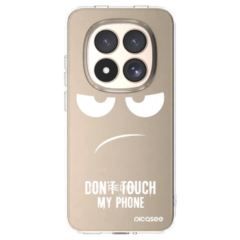 Picasee silikonska prozirna maskica za Xiaomi Redmi Note 15 Pro 4G - Don't Touch My Phone