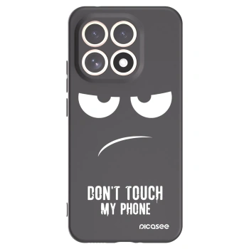 Picasee crna silikonska maskica za Xiaomi 15T - Don't Touch My Phone