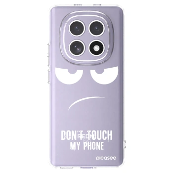 Picasee silikonska prozirna maskica za Xiaomi Redmi Note 15 - Don't Touch My Phone