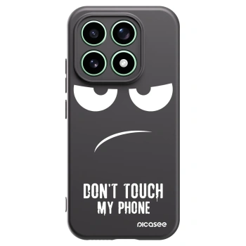 Picasee crna silikonska maskica za Xiaomi 17 - Don't Touch My Phone