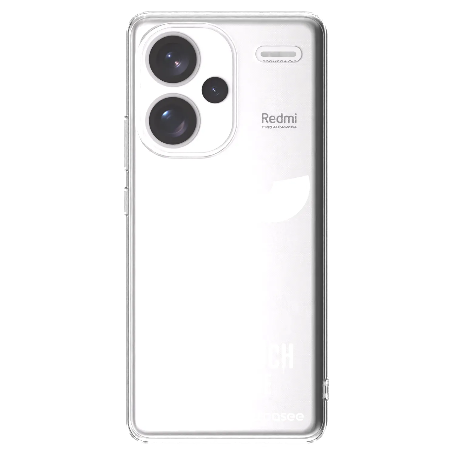 Picasee silikonska prozirna maskica za Xiaomi Redmi Note 13 Pro+ 5G - Don't Touch My Phone