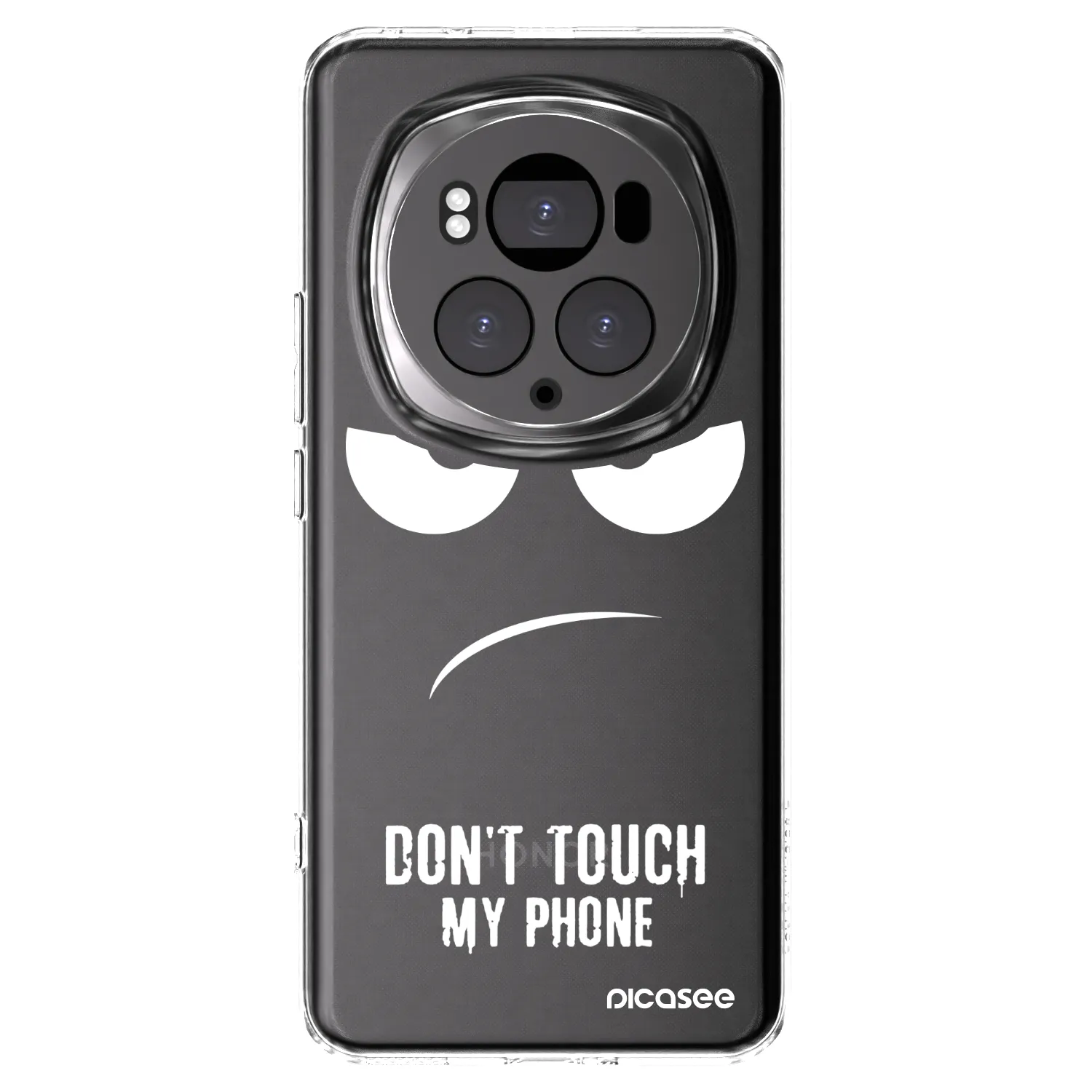 Picasee silikonska prozirna maskica za Honor Magic6 Pro - Don't Touch My Phone