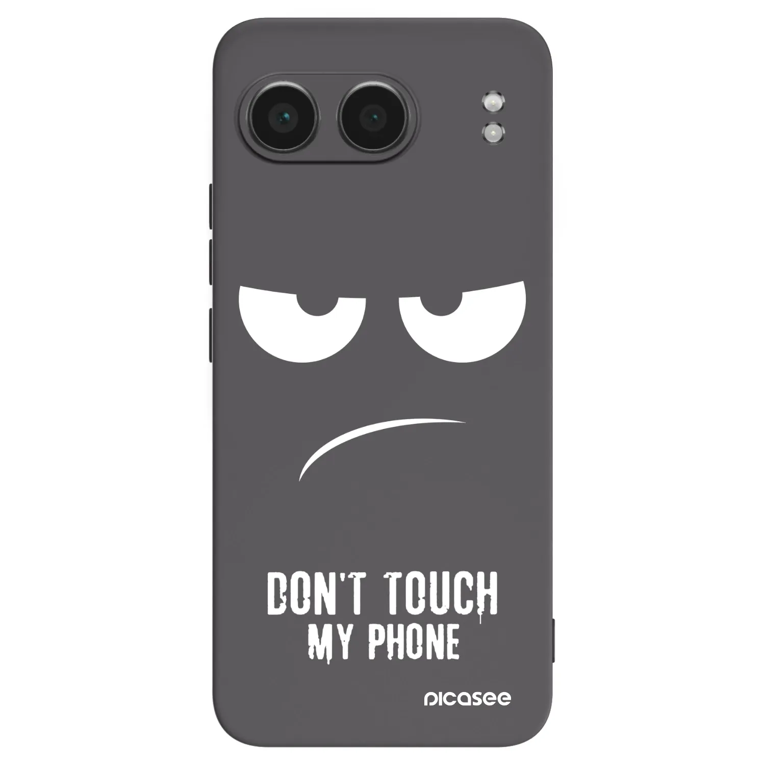 Picasee crna silikonska maskica za OnePlus Nord 4 - Don't Touch My Phone