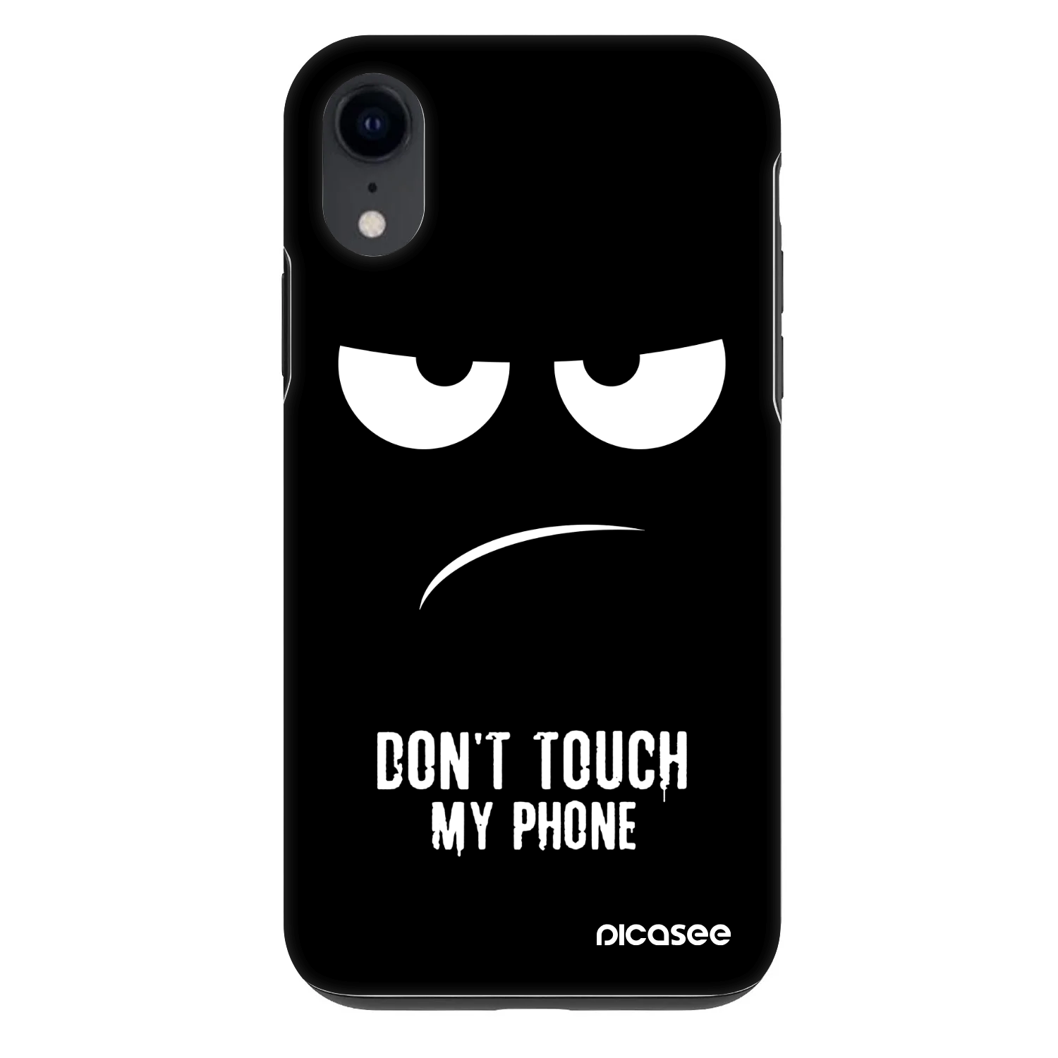 Picasee Fashion Case za Apple iPhone XR - Don't Touch My Phone