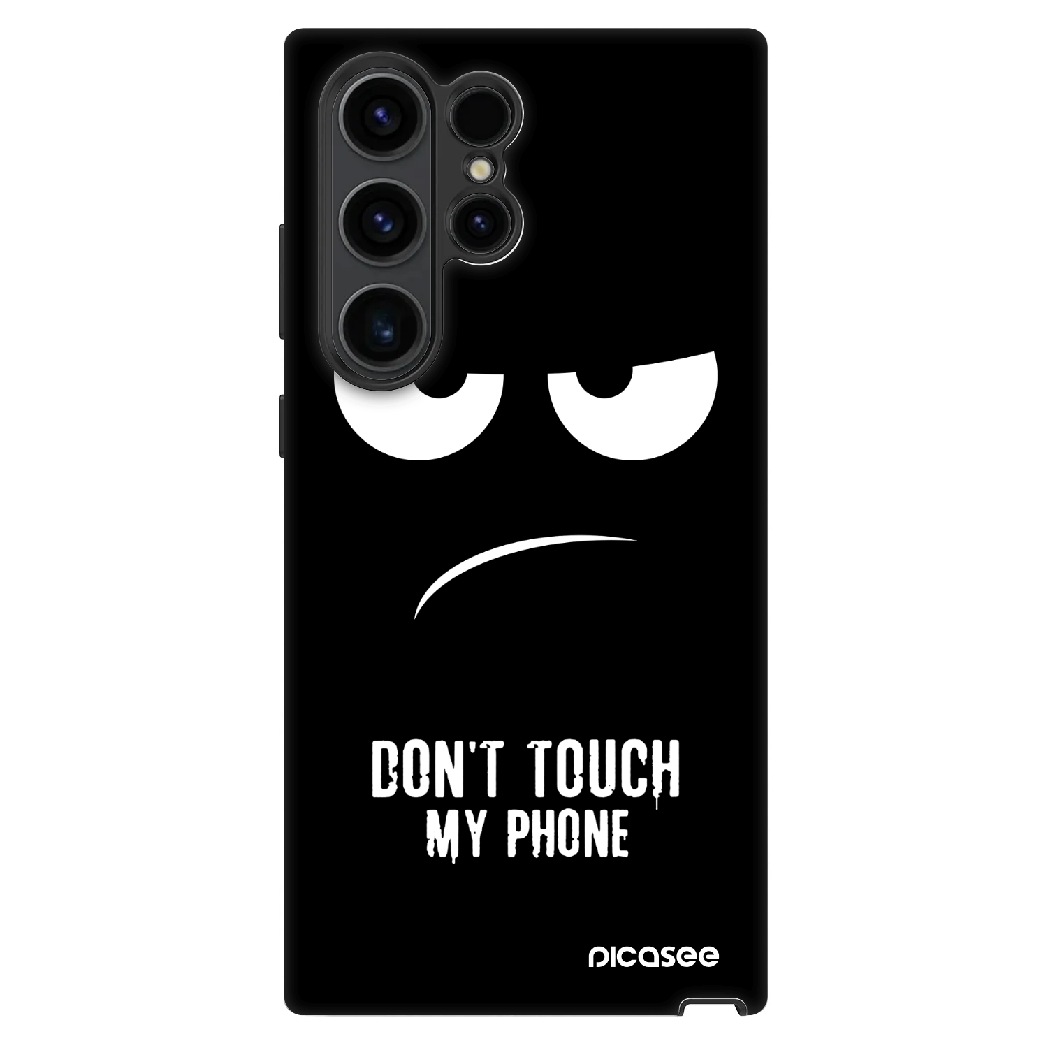Picasee Fashion Case za Samsung Galaxy S23 Ultra 5G - Don't Touch My Phone