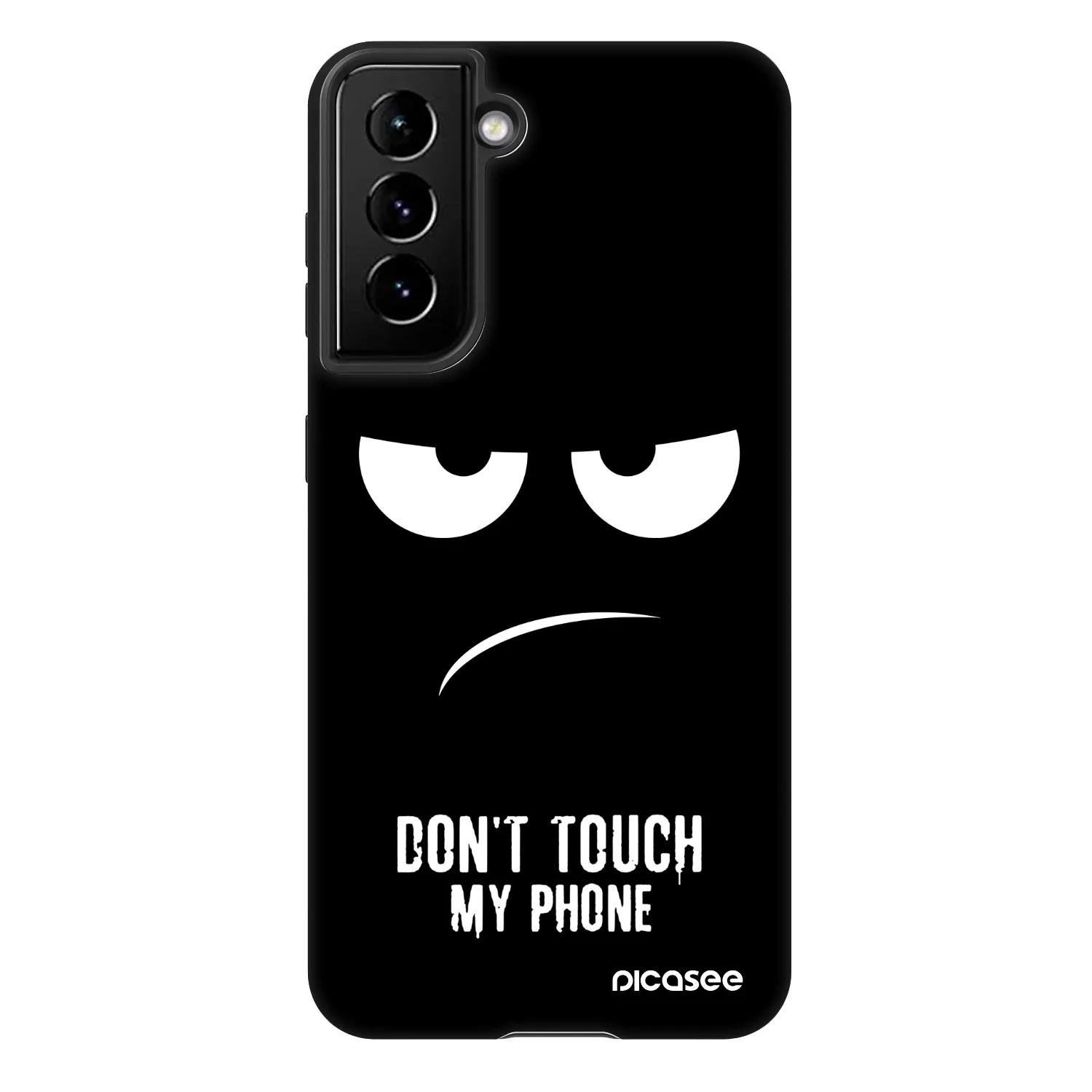 Picasee Fashion Case za Samsung Galaxy S22 5G - Don't Touch My Phone