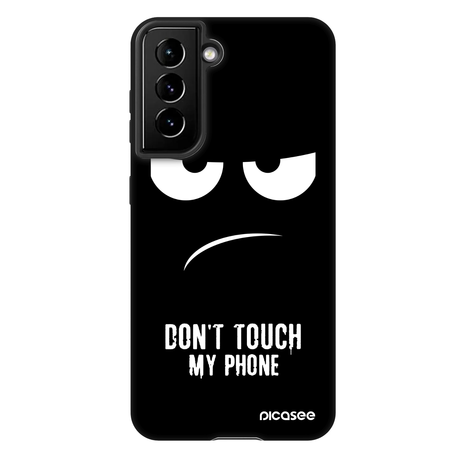 Picasee Fashion Case za Samsung Galaxy S21 5G G991B - Don't Touch My Phone