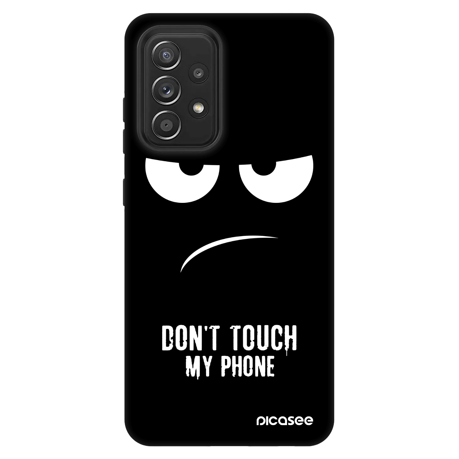 Picasee Fashion Case za Samsung Galaxy A52s 5G A528B - Don't Touch My Phone