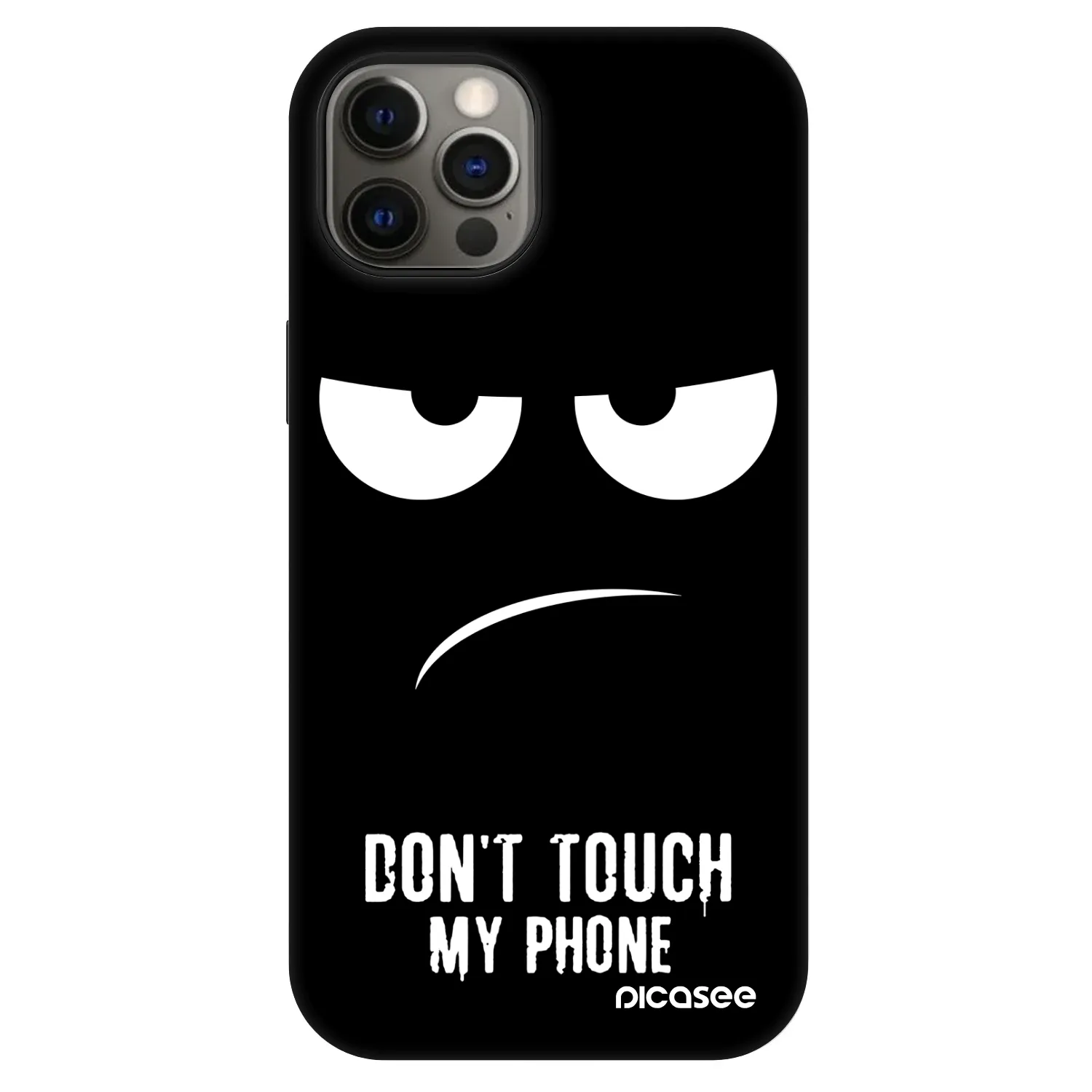 Picasee Fashion Case MagSafe za Apple iPhone 12 Pro - Don't Touch My Phone