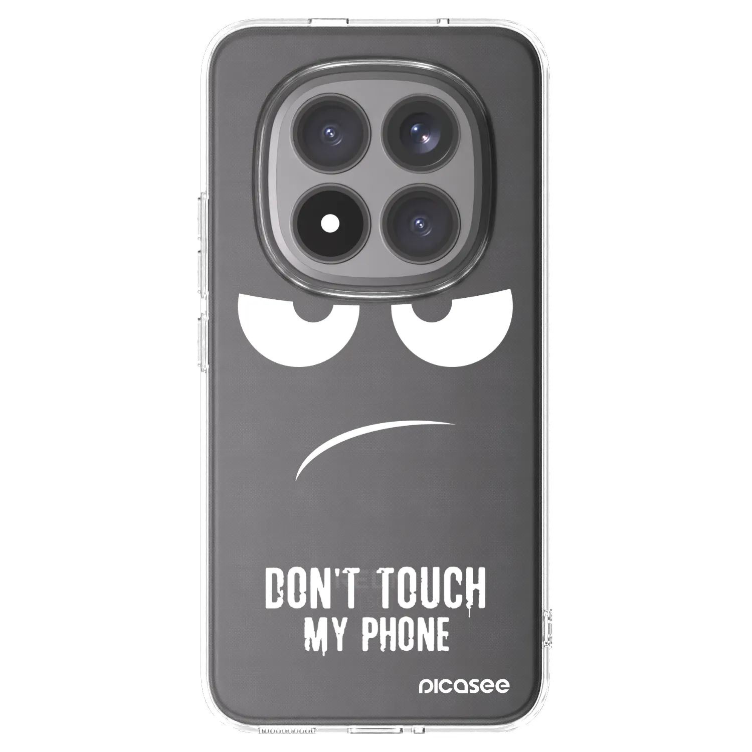 Picasee silikonska prozirna maskica za Xiaomi Redmi Note 15 Pro+ - Don't Touch My Phone