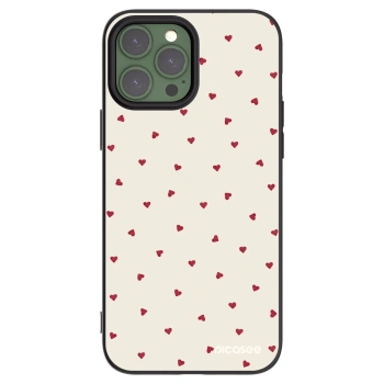 Picasee crna silikonska maskica za Apple iPhone 13 Pro Max - Little Love