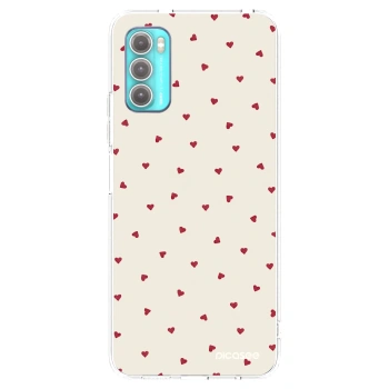 Picasee silikonska prozirna maskica za Motorola Moto G60 - Little Love
