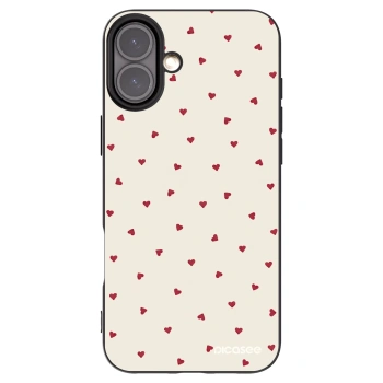 Picasee crna silikonska maskica za Apple iPhone 16 Plus - Little Love