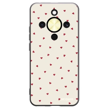 Picasee crna silikonska maskica za Honor Magic8 Lite 5G - Little Love