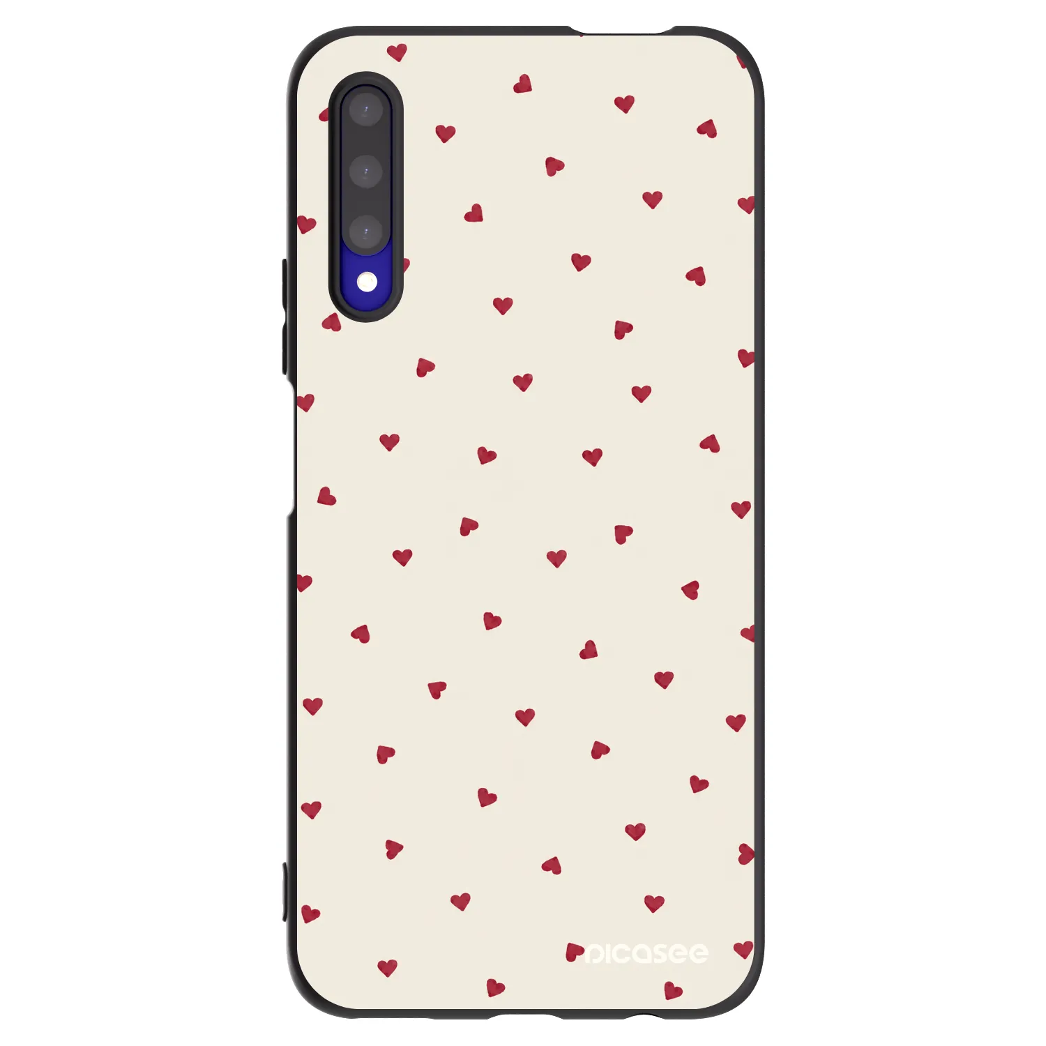 Picasee crna silikonska maskica za Honor 9X Pro - Little Love