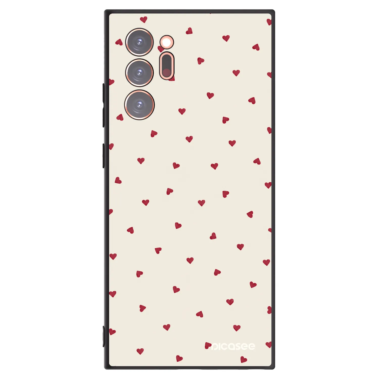 Picasee crna silikonska maskica za Samsung Galaxy Note 20 Ultra - Little Love