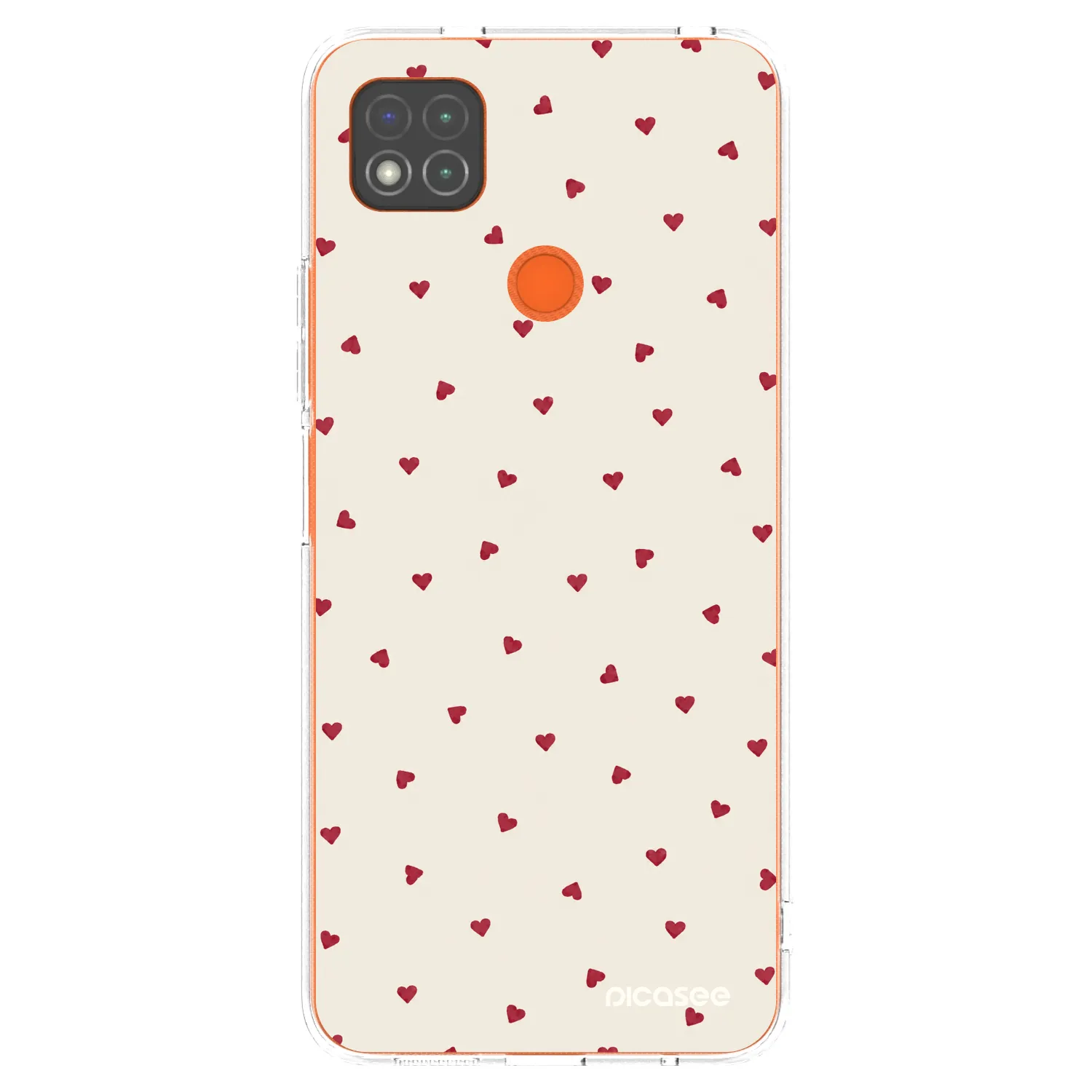 Picasee silikonska prozirna maskica za Xiaomi Redmi 9C - Little Love