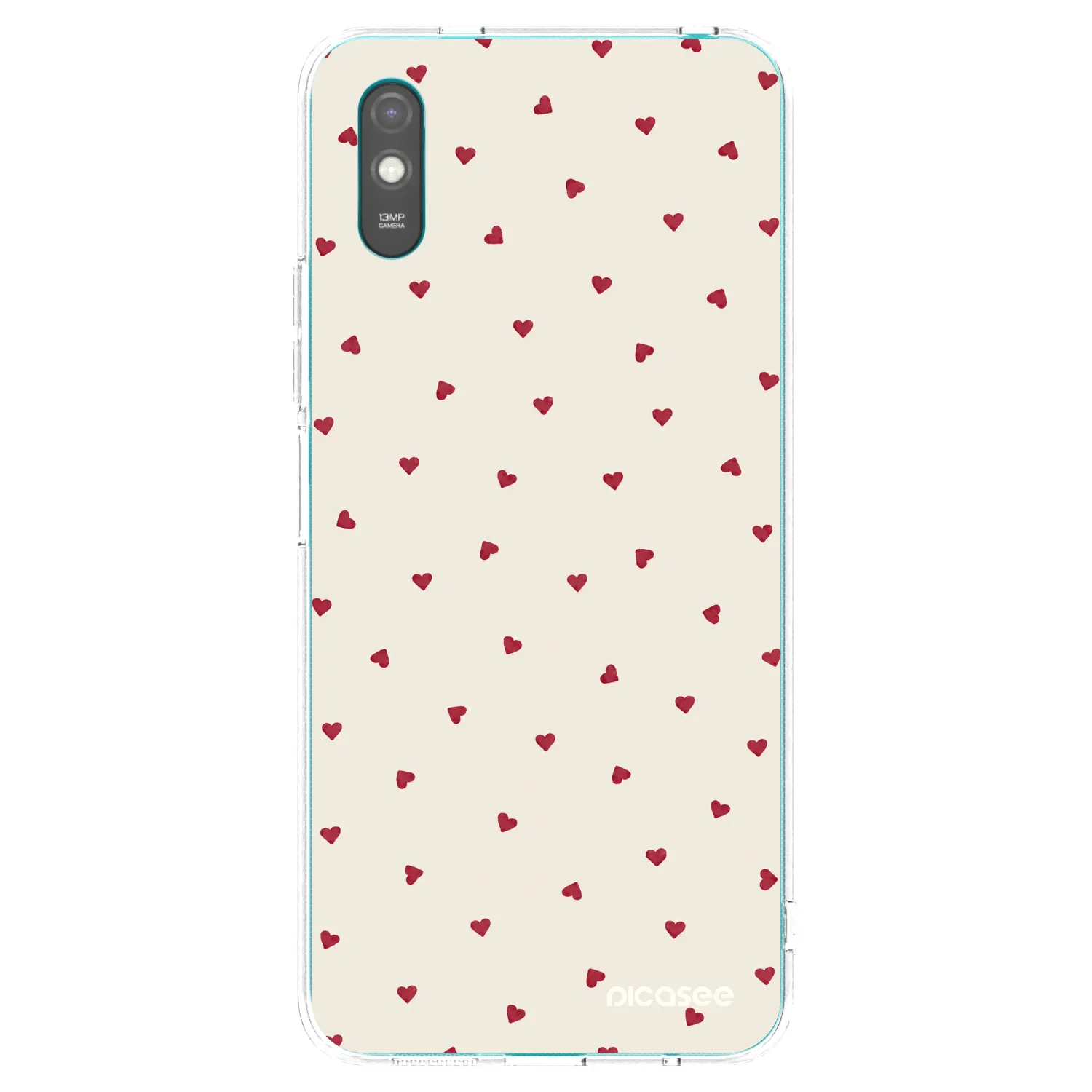 Picasee silikonska prozirna maskica za Xiaomi Redmi 9A - Little Love