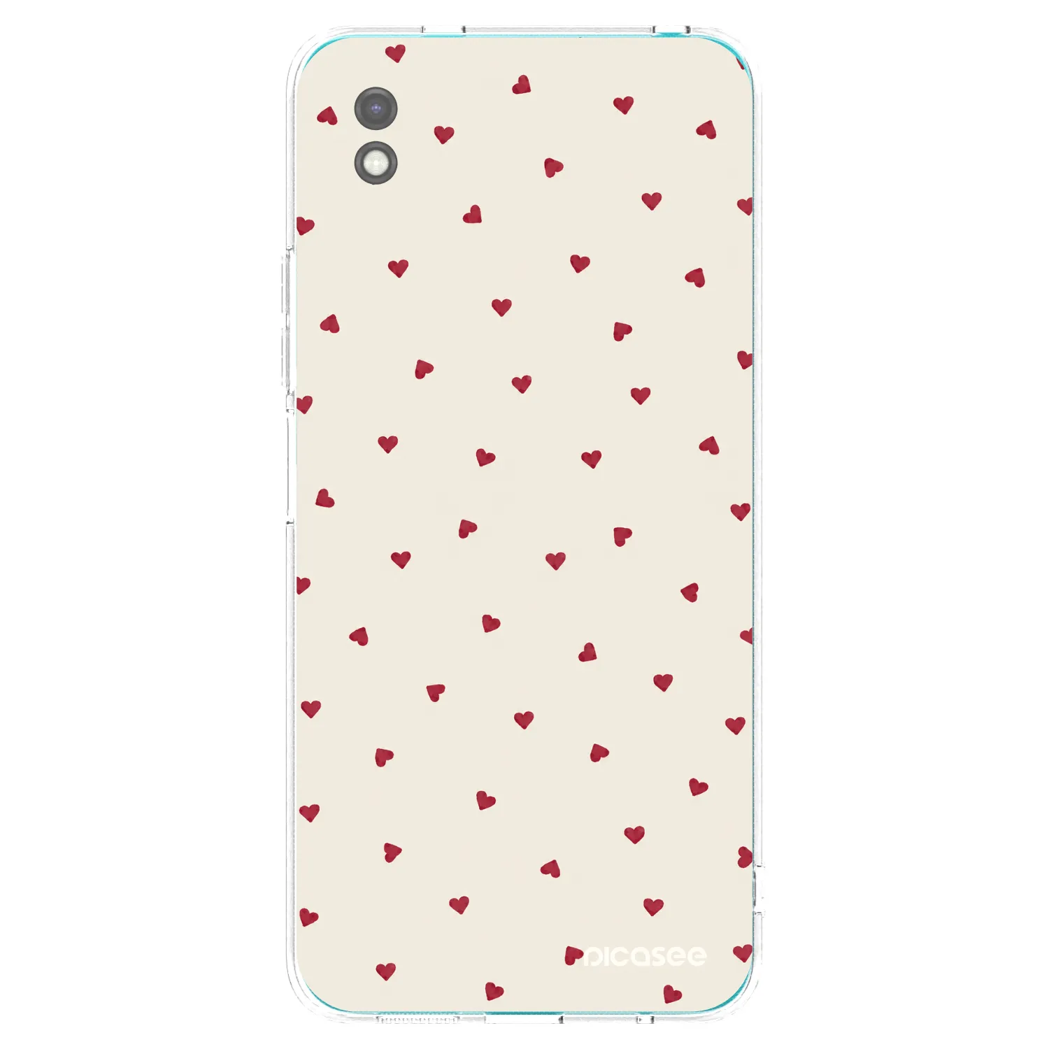 Picasee crna silikonska maskica za Xiaomi Redmi 9A - Little Love