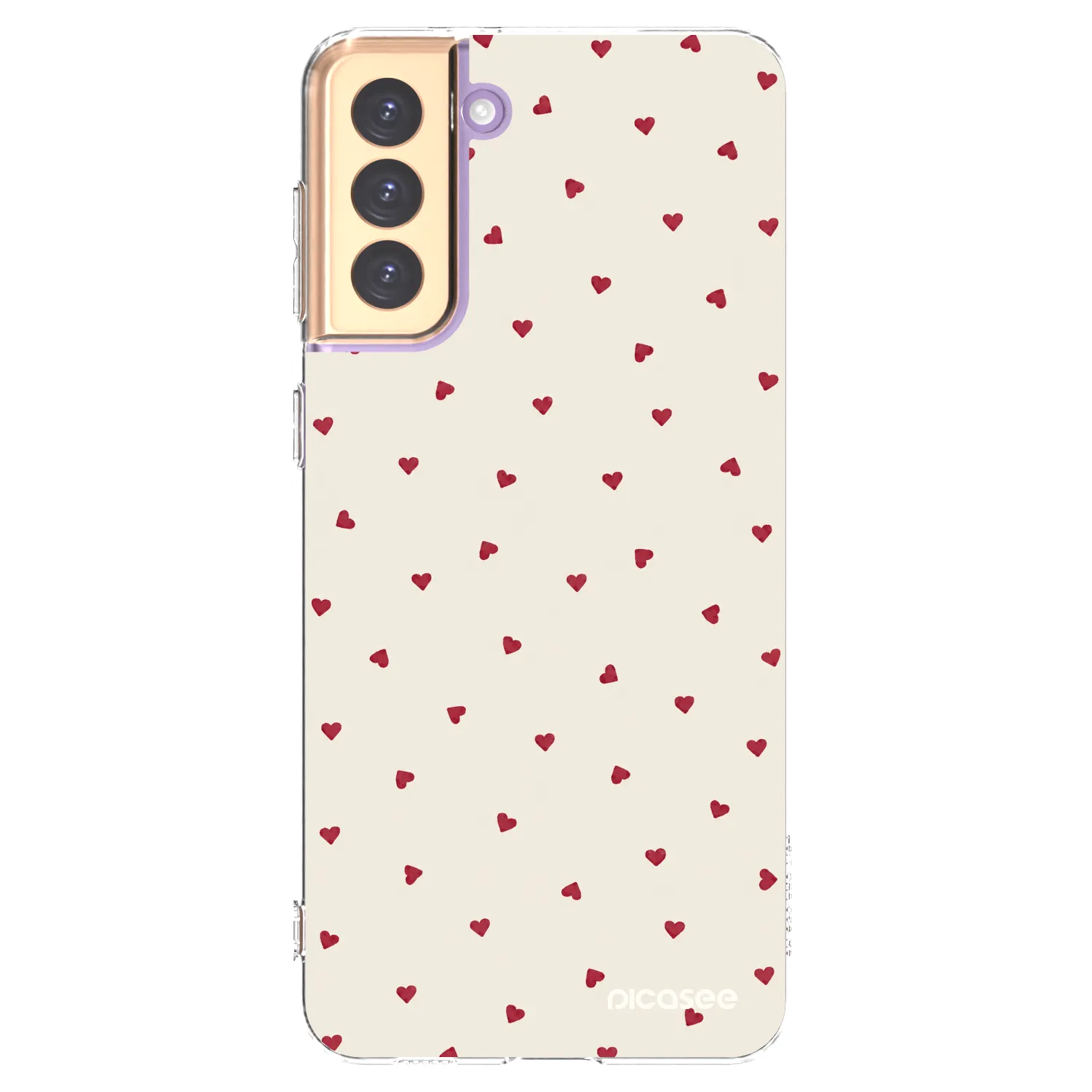 Picasee silikonska prozirna maskica za Samsung Galaxy S21+ 5G G996F - Little Love