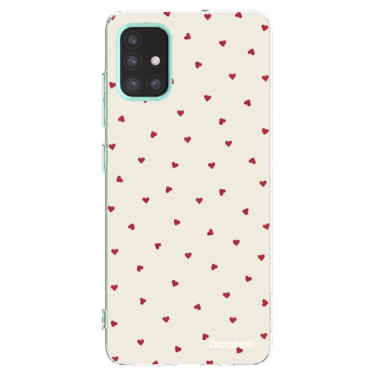 Picasee silikonska prozirna maskica za Samsung Galaxy M31s - Little Love