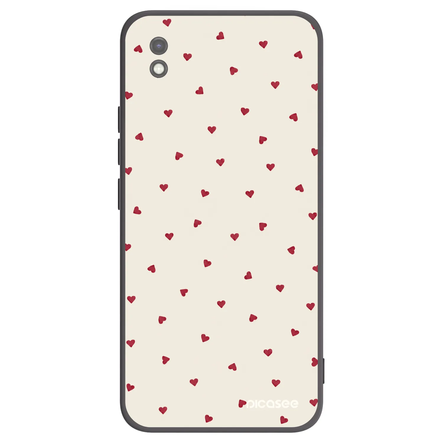 Picasee crna silikonska maskica za Xiaomi Redmi 9AT - Little Love