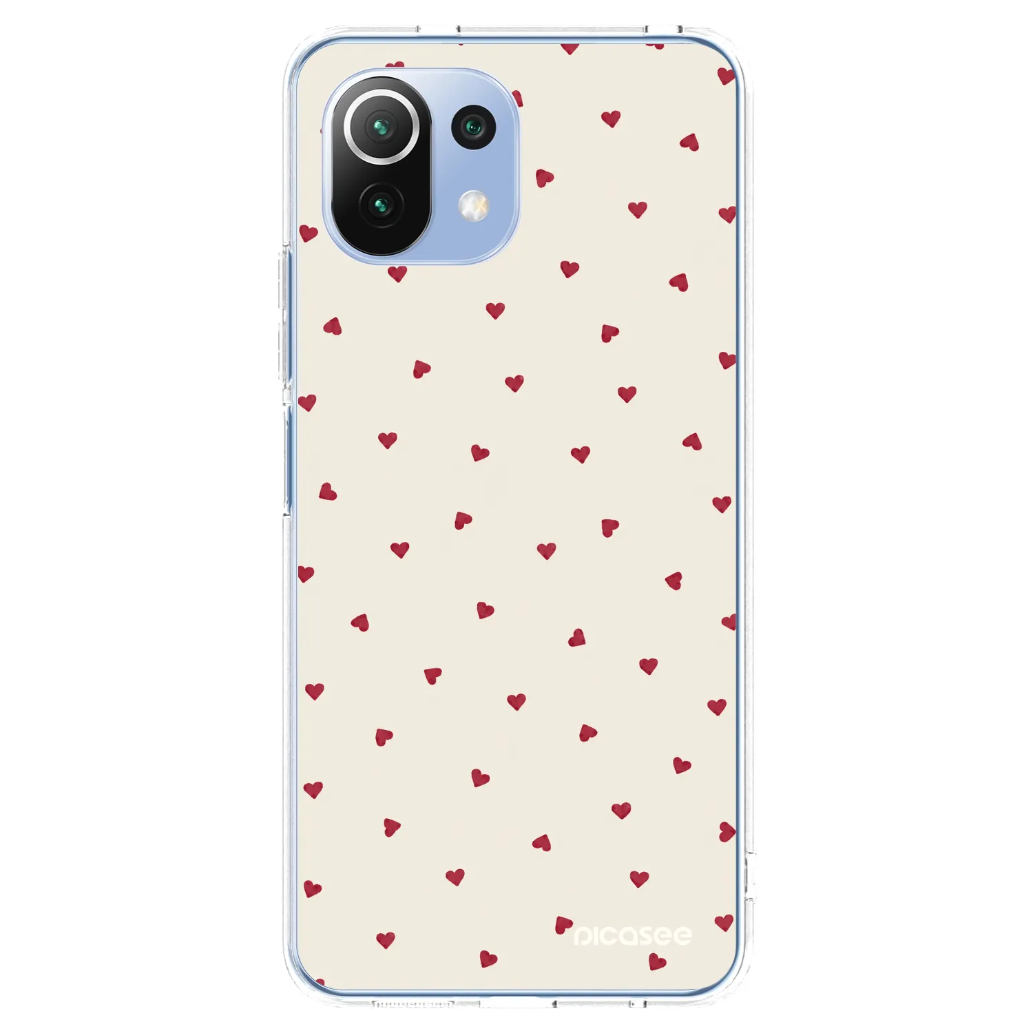 Picasee silikonska prozirna maskica za Xiaomi Mi 11 Lite - Little Love