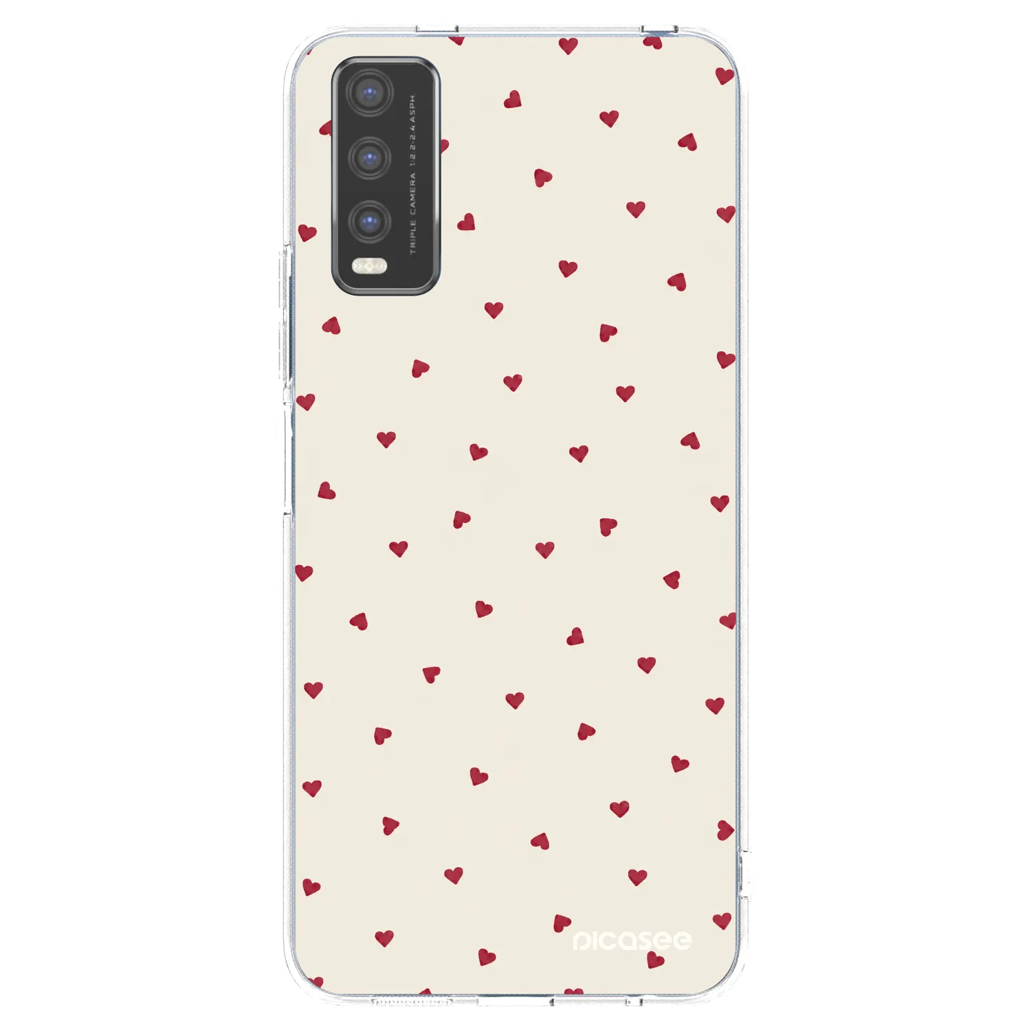 Picasee silikonska prozirna maskica za Vivo Y20s - Little Love