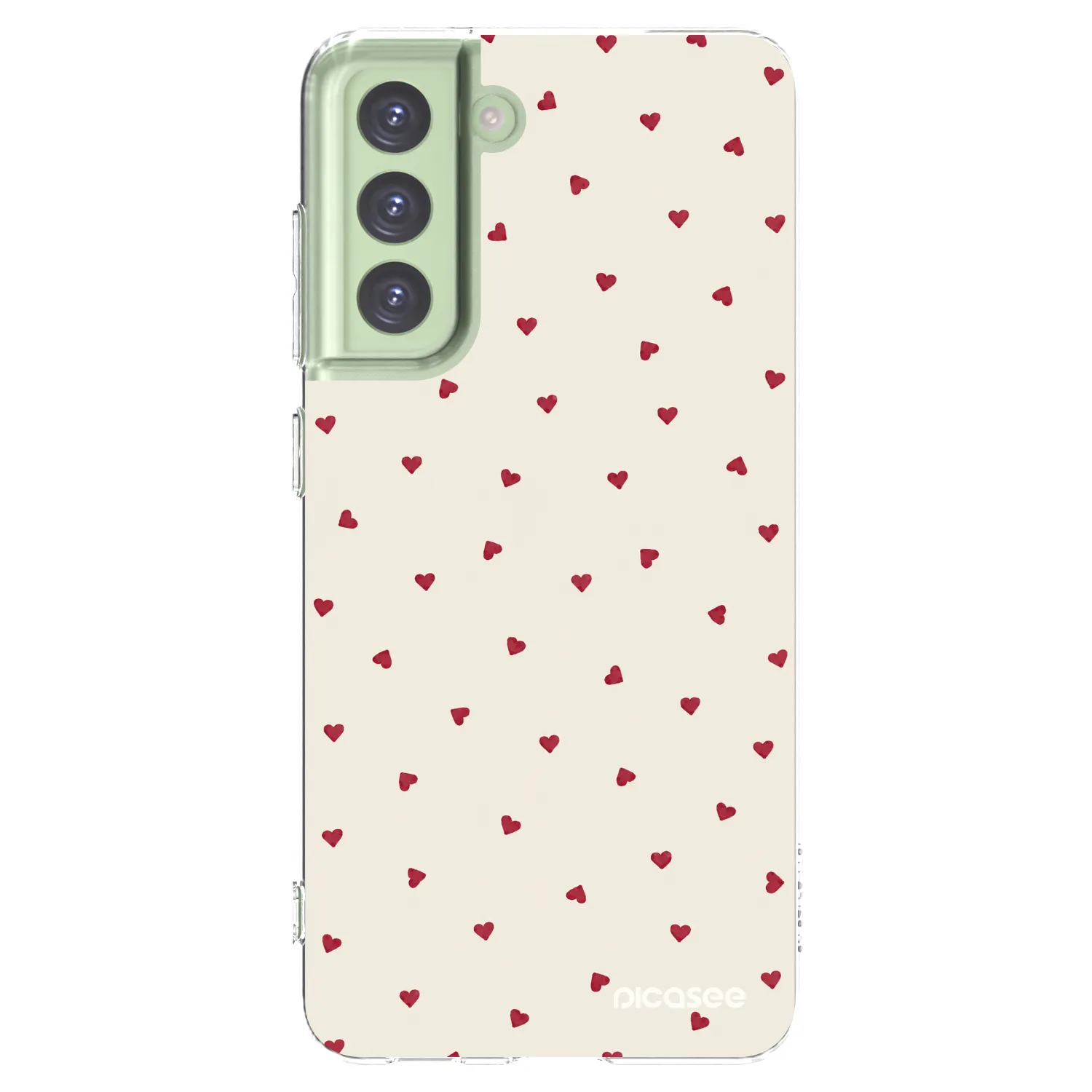 Picasee silikonska prozirna maskica za Samsung Galaxy S21 FE 5G - Little Love