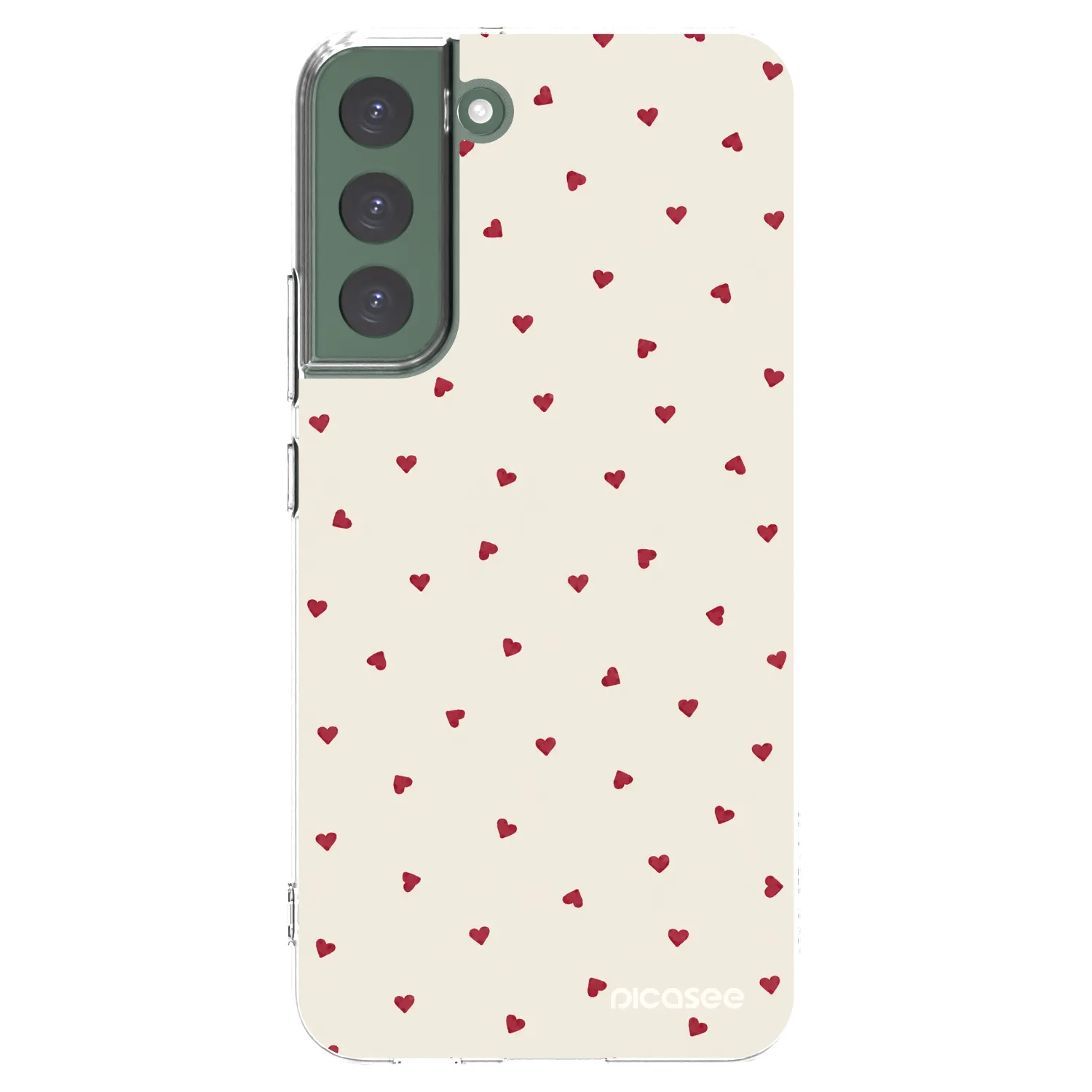 Picasee silikonska prozirna maskica za Samsung Galaxy S22+ 5G - Little Love