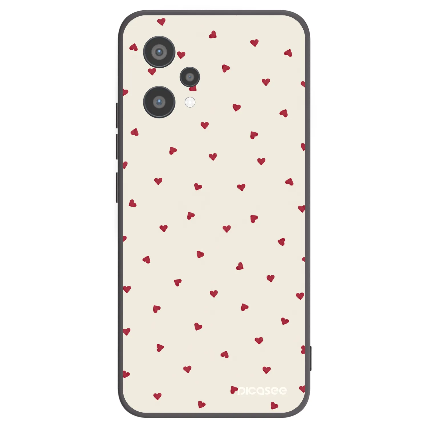 Picasee crna silikonska maskica za Realme 9 Pro 5G - Little Love