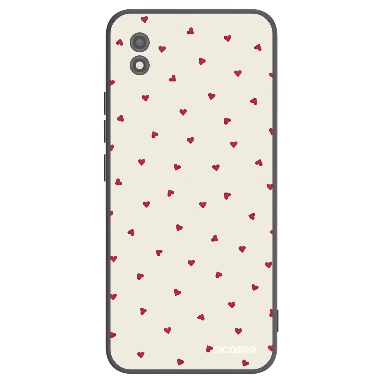 Picasee crna silikonska maskica za Realme C11 (2021) - Little Love