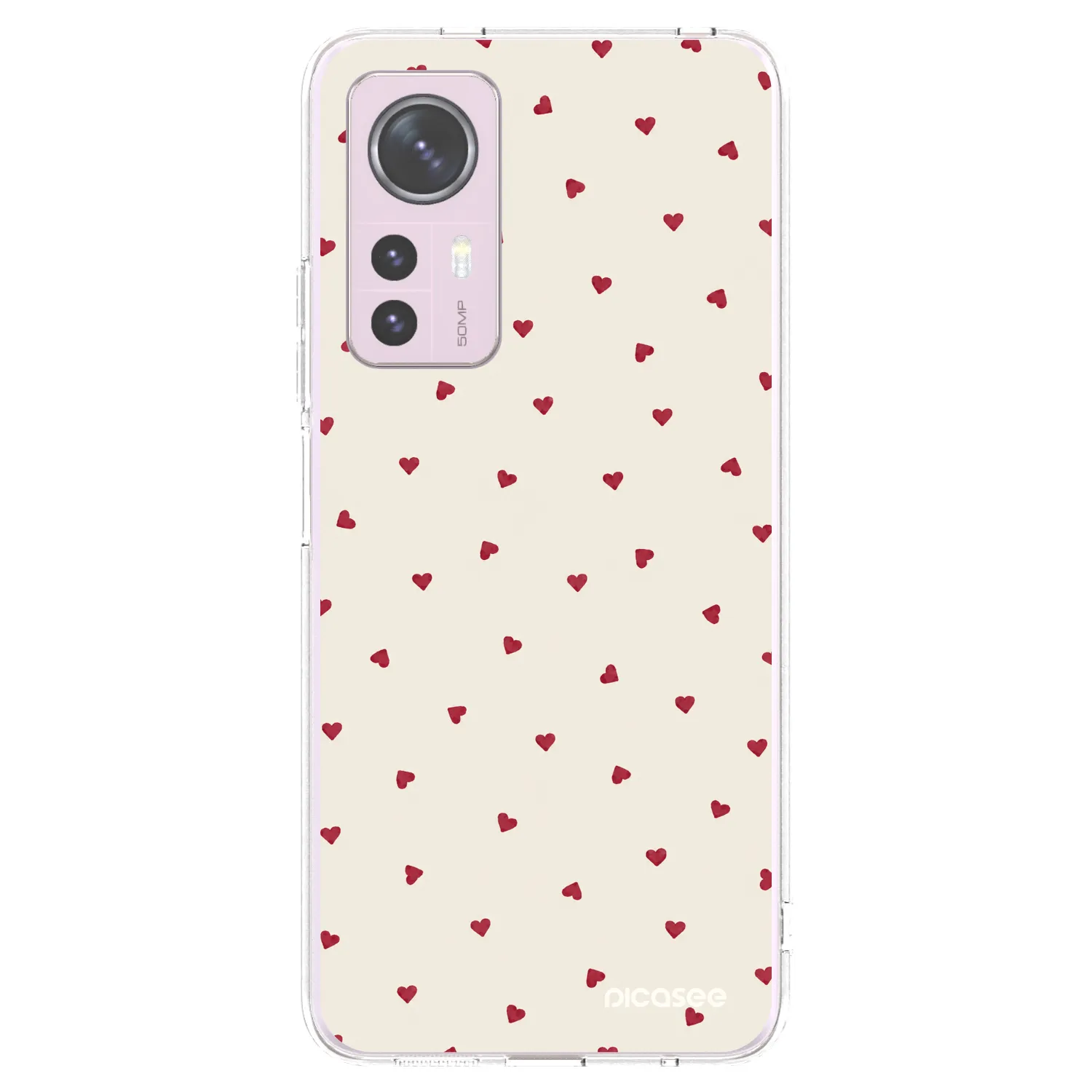 Picasee silikonska prozirna maskica za Xiaomi 12 - Little Love