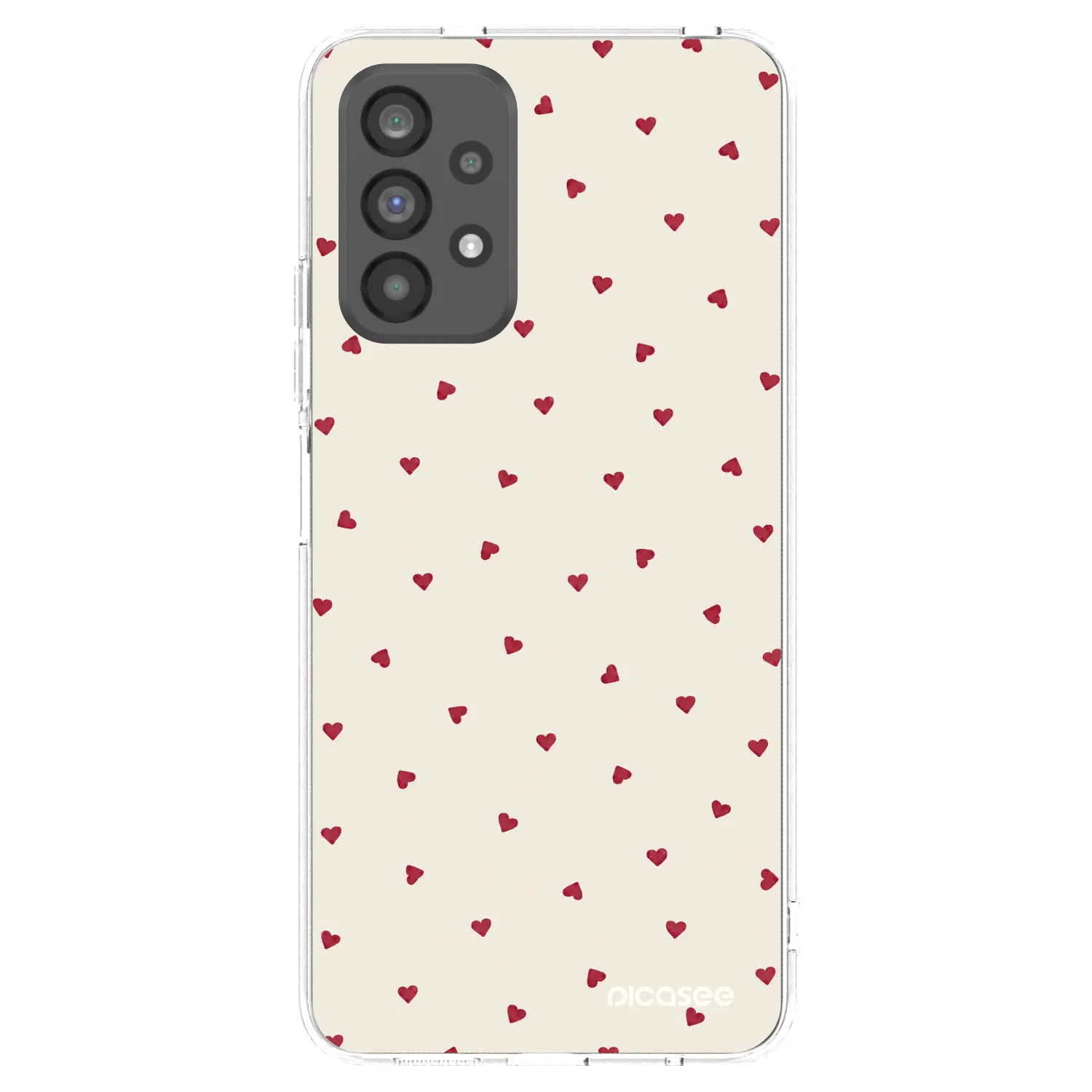Picasee silikonska prozirna maskica za Samsung Galaxy A73 5G - Little Love