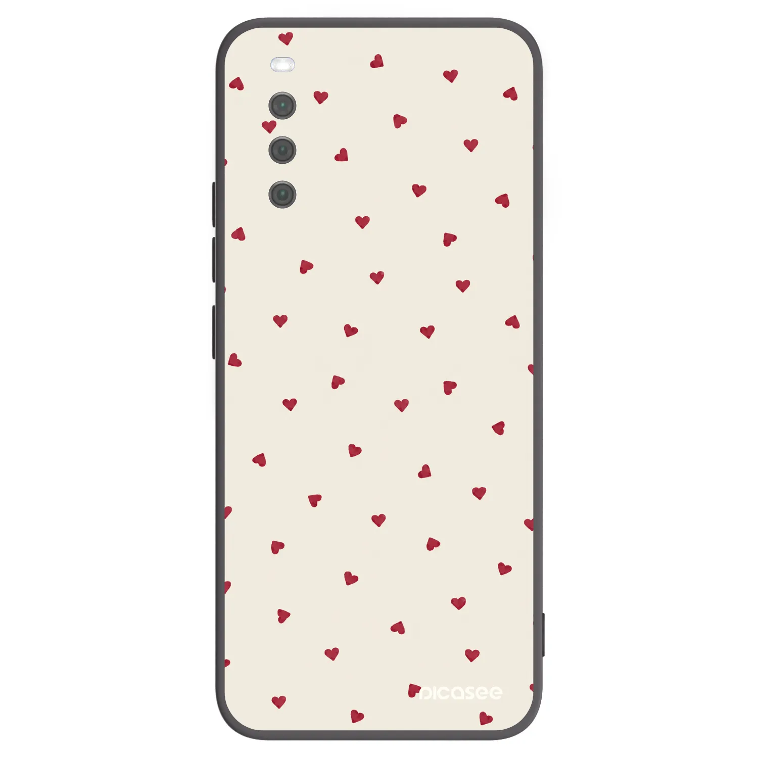 Picasee crna silikonska maskica za Sony Xperia 10 III - Little Love