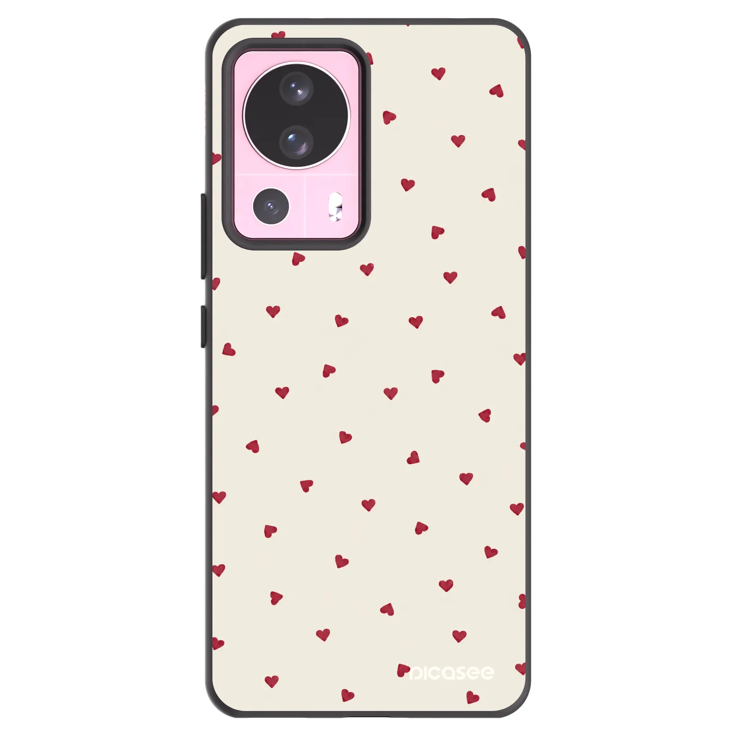 Picasee crna silikonska maskica za Xiaomi 13 Lite - Little Love
