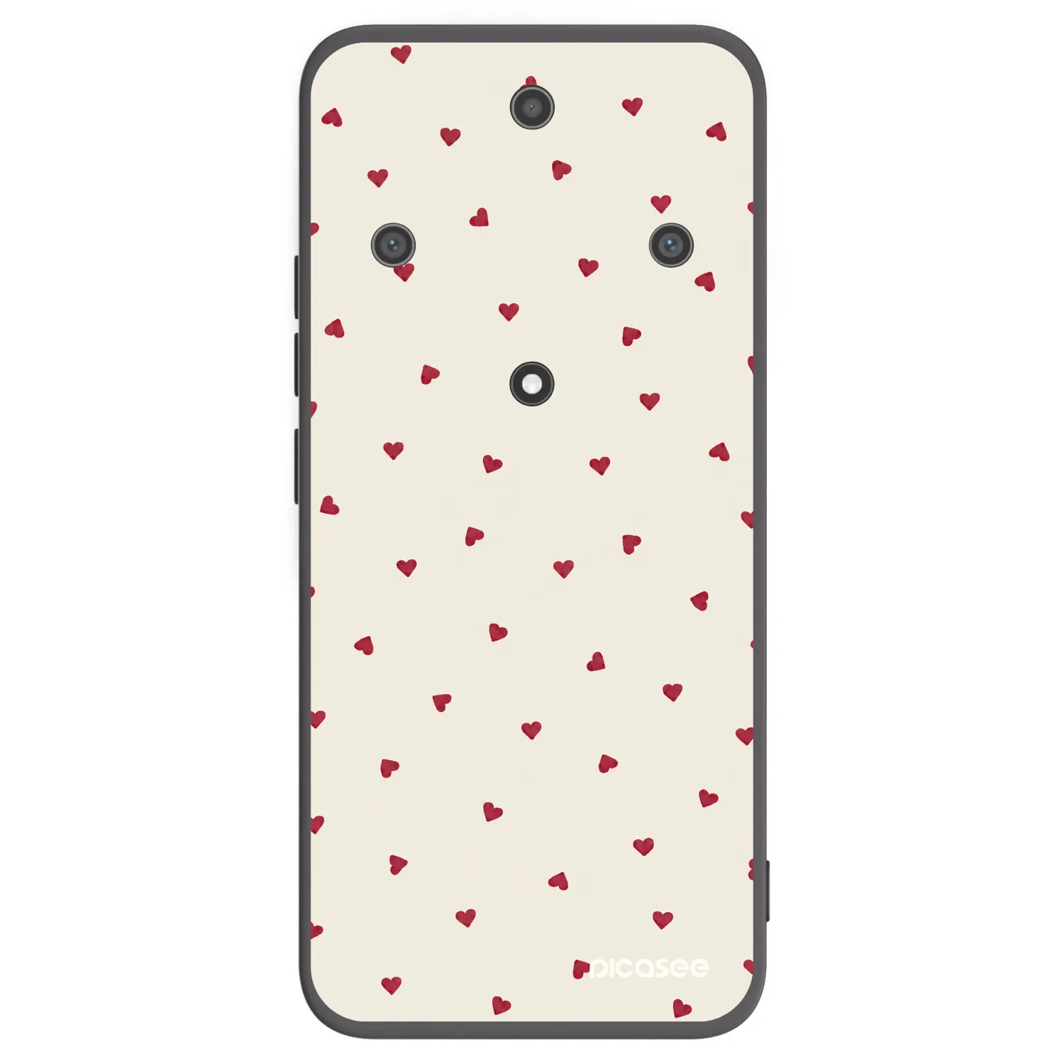 Picasee crna silikonska maskica za Honor Magic5 Lite 5G - Little Love